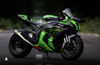 Lime Green Honey Edition Kawasaki Ninja ZX-10R