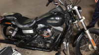 Mat Black Harley Davidson Street