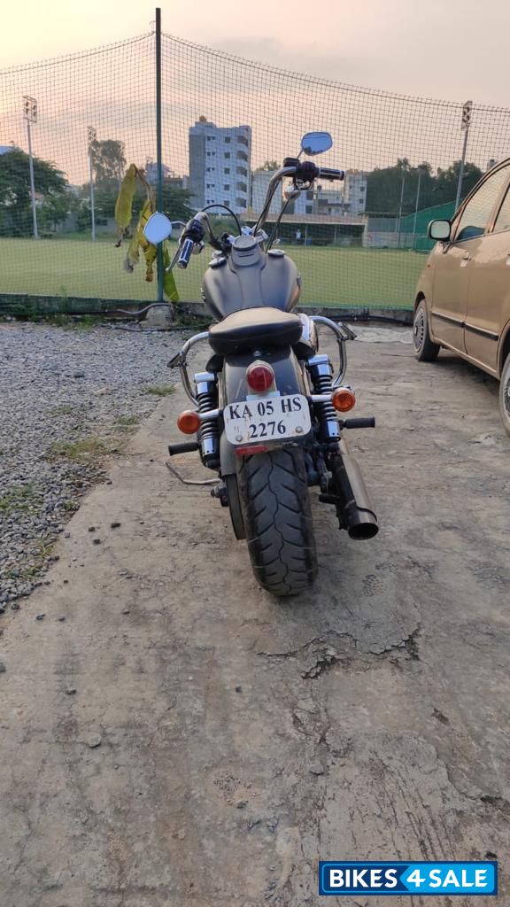 Mat Black Harley Davidson Street