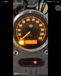 Mat Black Harley Davidson Street