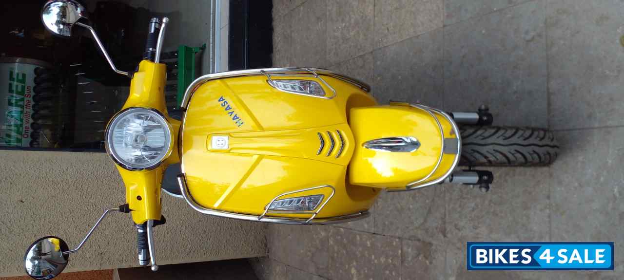 Yellow, White, Silver Electric Bike  Ira