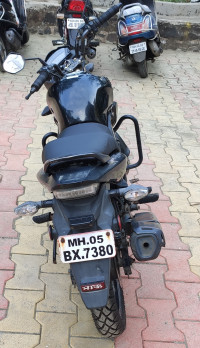 Black Honda CB Trigger
