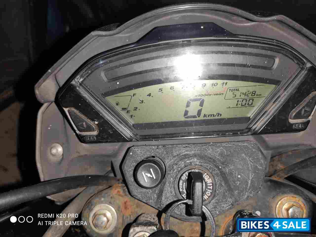 Black Honda CB Trigger