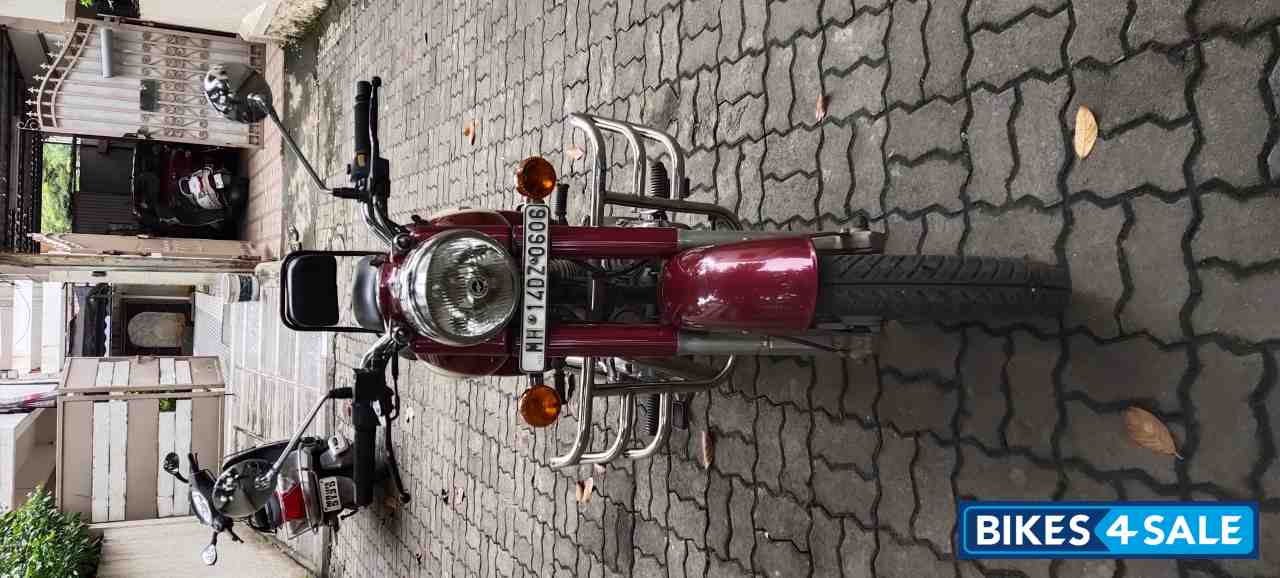 Maroon Royal Enfield Classic 350
