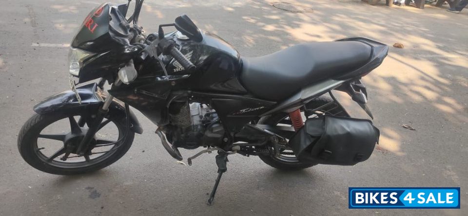 Black Honda CB Twister
