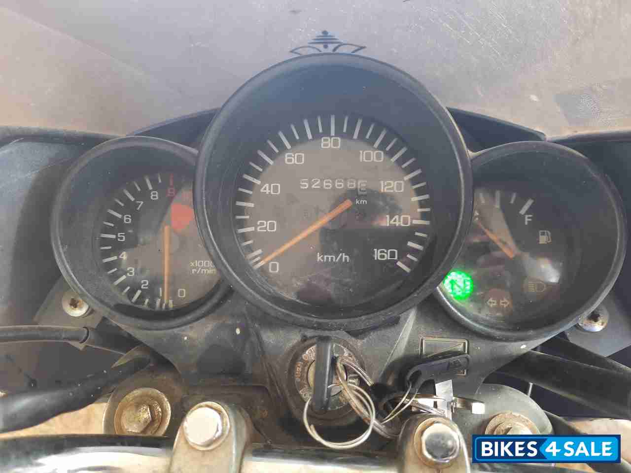 Blue Honda CB Unicorn