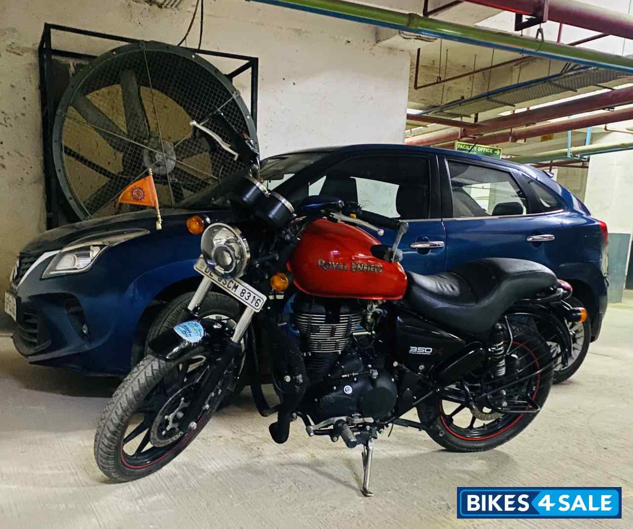 Roving Red Royal Enfield Thunderbird X 350