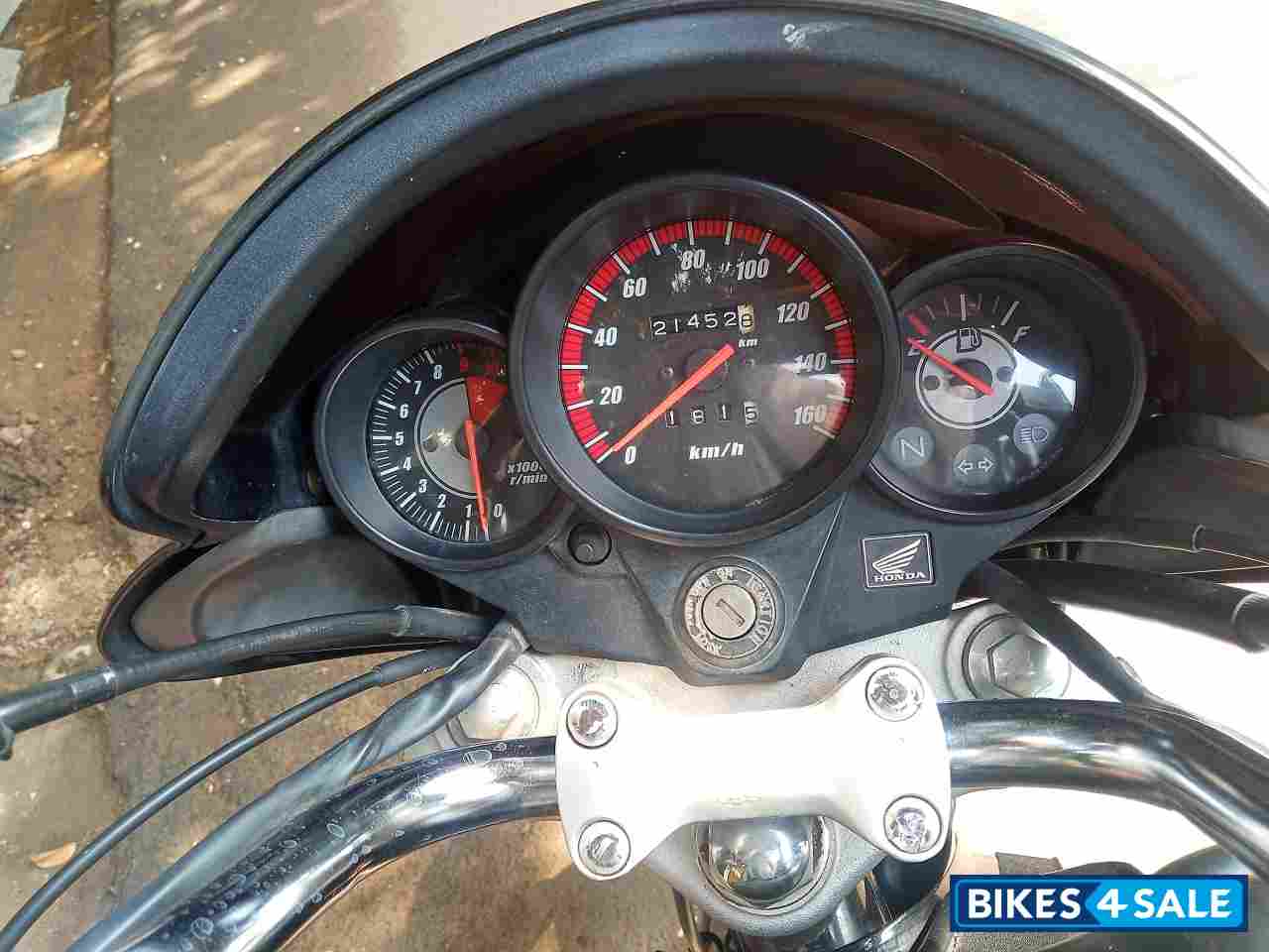 Black Honda CB Unicorn 160