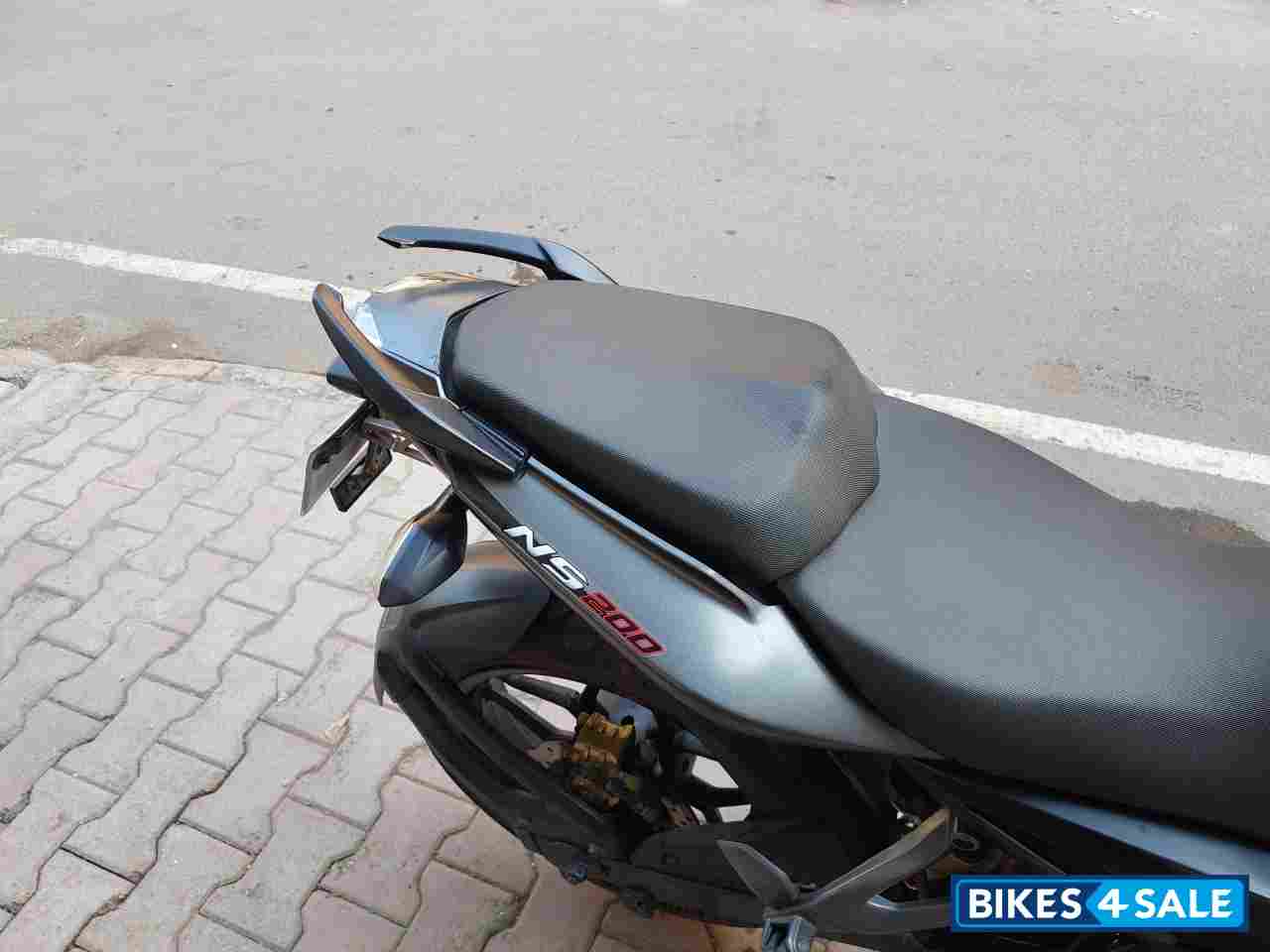 Graphite Black Bajaj Pulsar 200 NS ABS