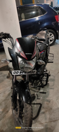 Black Honda CB Shine