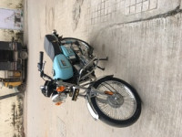 Skyblue Yamaha RX 100