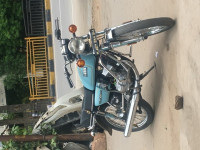 Skyblue Yamaha RX 100