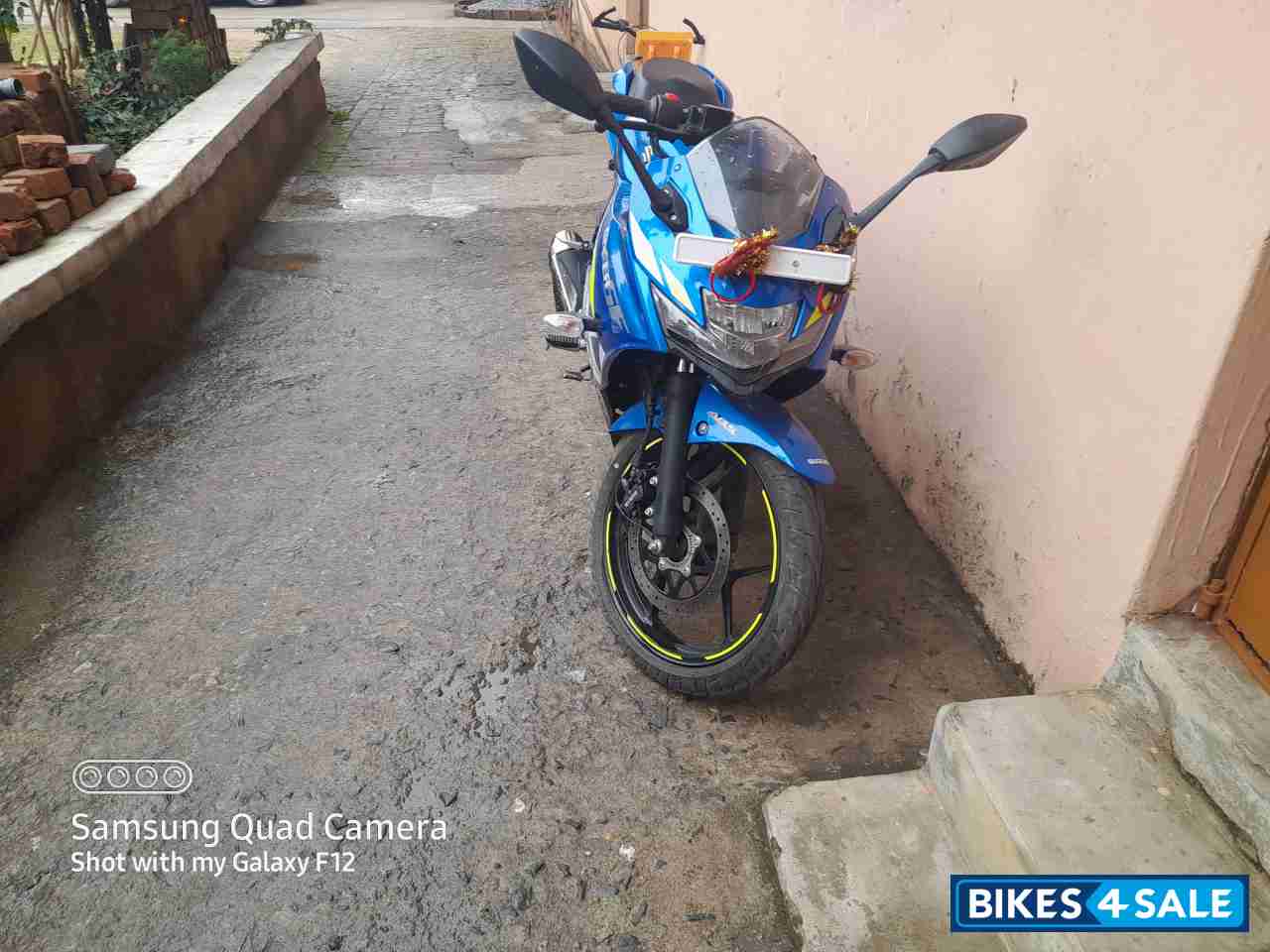 Blue,moto Gp Edition Suzuki Gixxer SF Moto GP