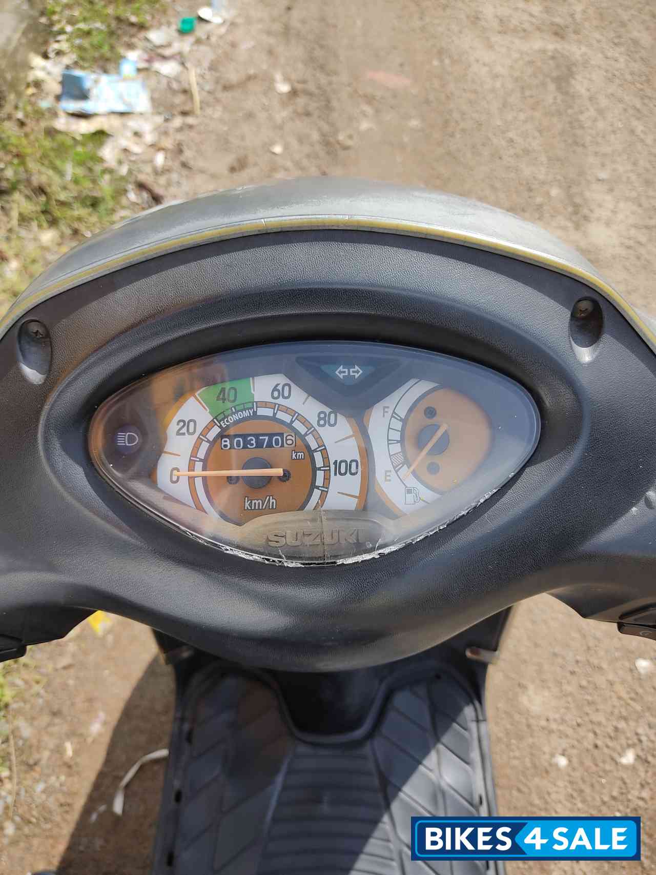 Grey Suzuki Access 125