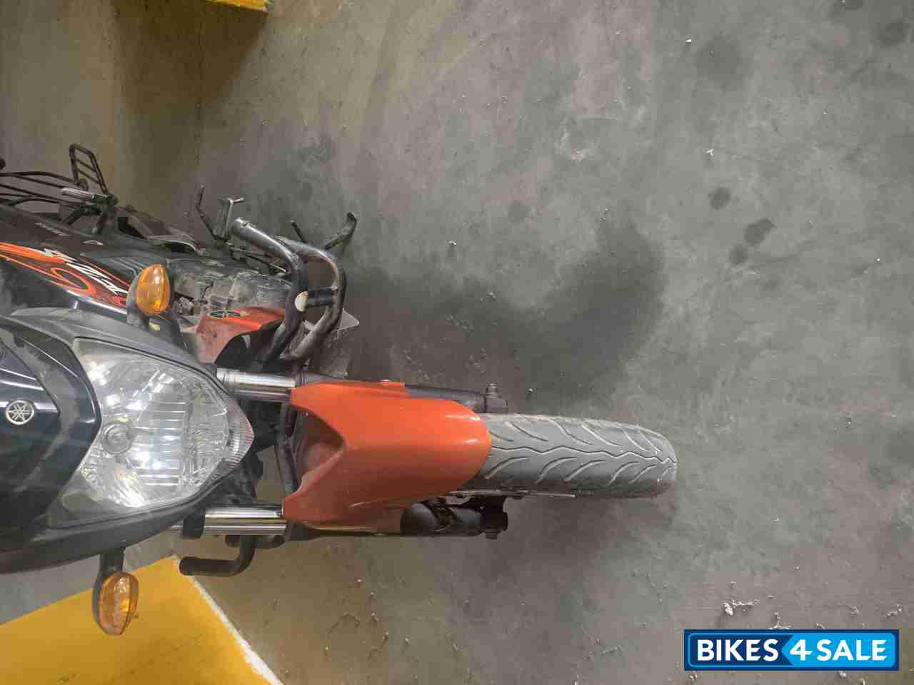 Black Orange Yamaha FZ-S