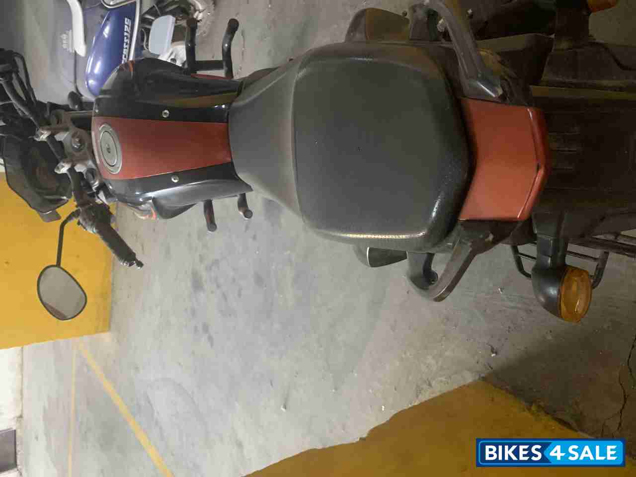 Black Orange Yamaha FZ-S