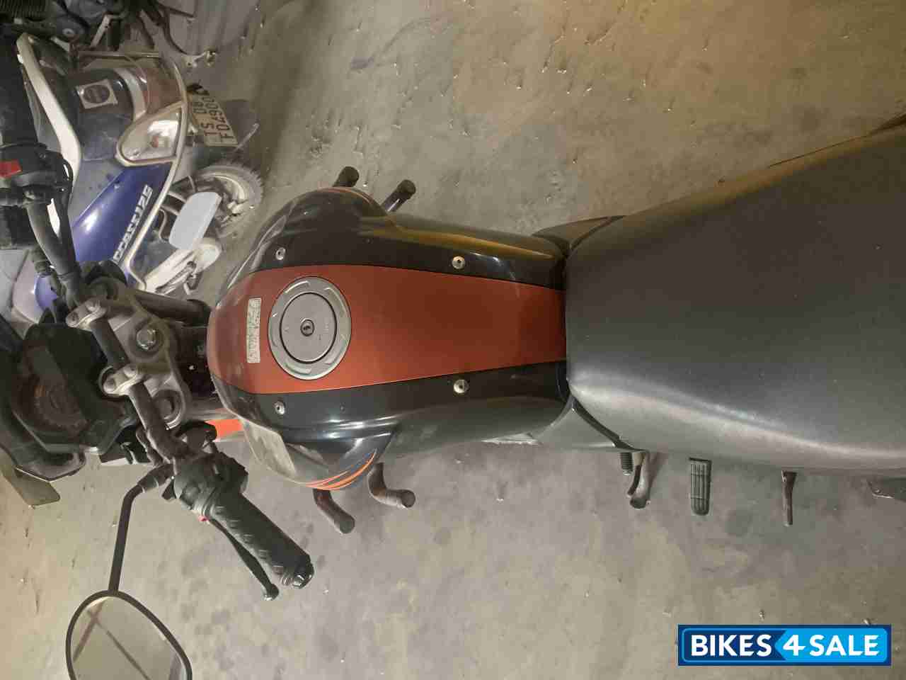 Black Orange Yamaha FZ-S