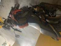 Black Orange Yamaha FZ-S