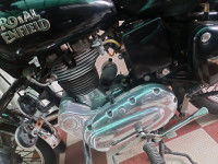 Black Royal Enfield Bullet