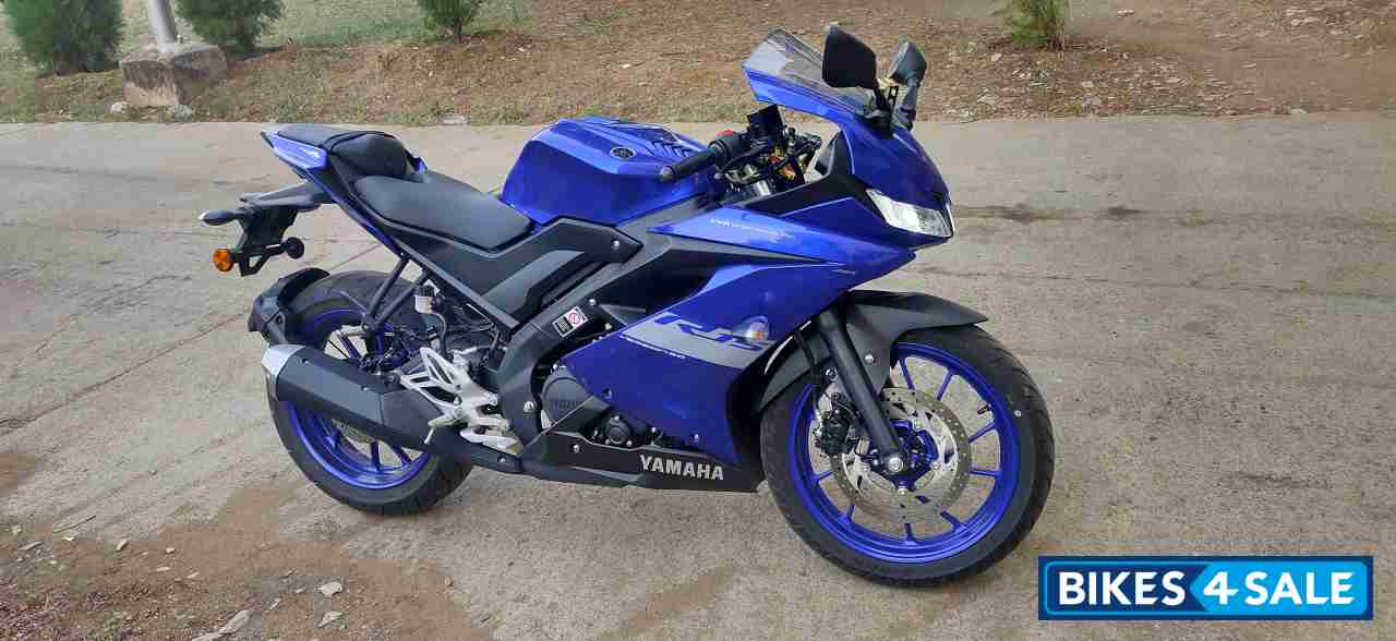 Racing Blue Yamaha YZF R15 V3 BS6