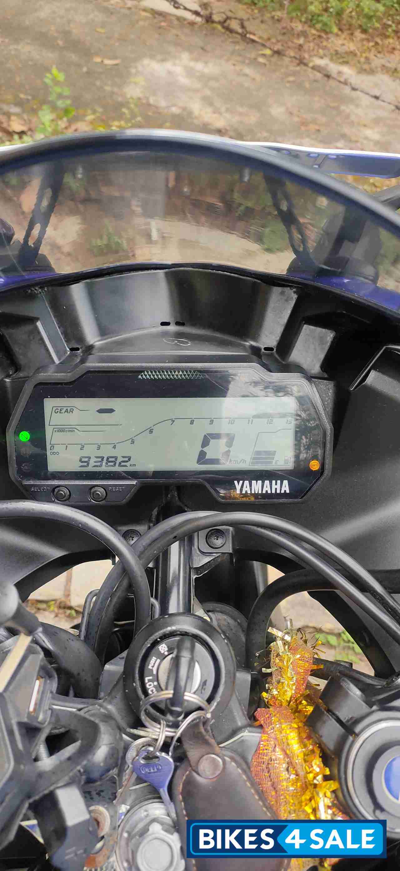 Racing Blue Yamaha YZF R15 V3 BS6