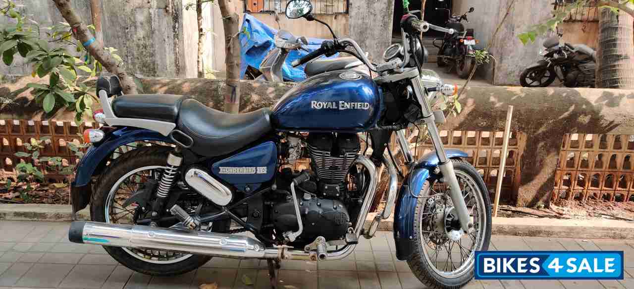 Marine Blue Royal Enfield Thunderbird 350
