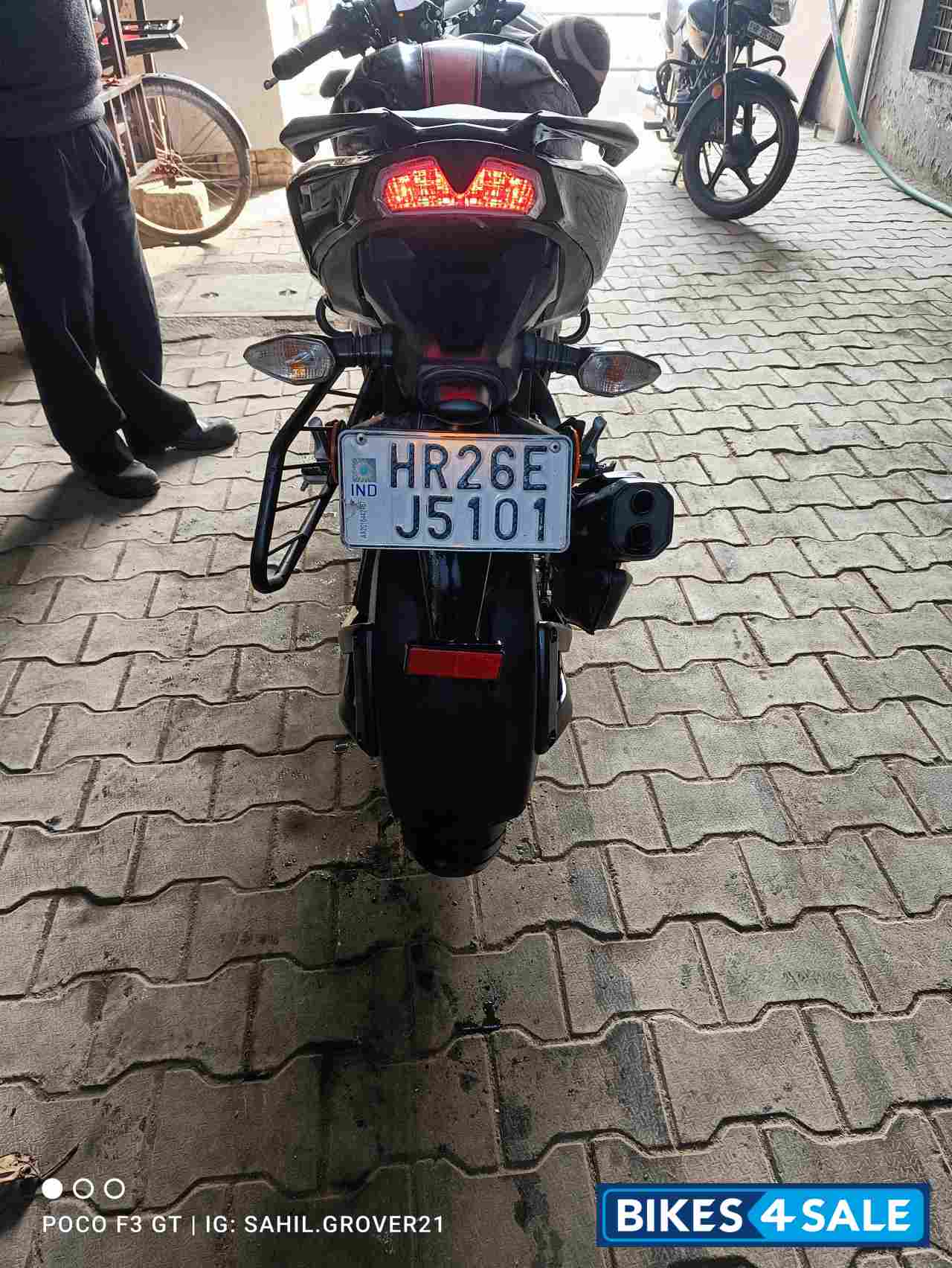 Black And Red TVS Apache RTR 200 4V 2020 Black And Red TVS Apache RTR 200 4V 2020