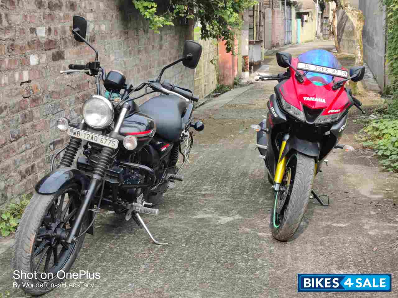 Red Yamaha YZF R15 V3