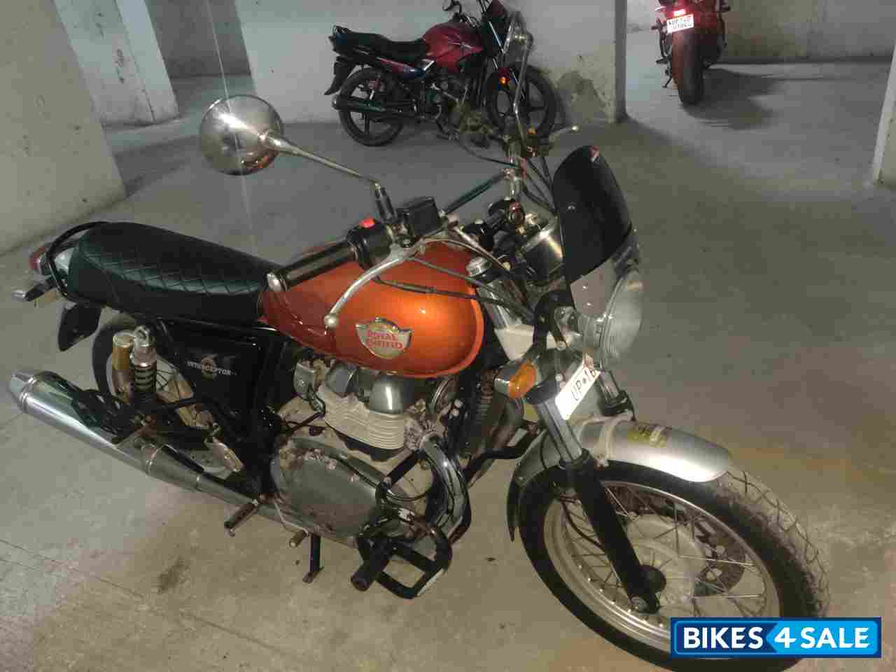 Orange Crush Royal Enfield Interceptor 650 Twin