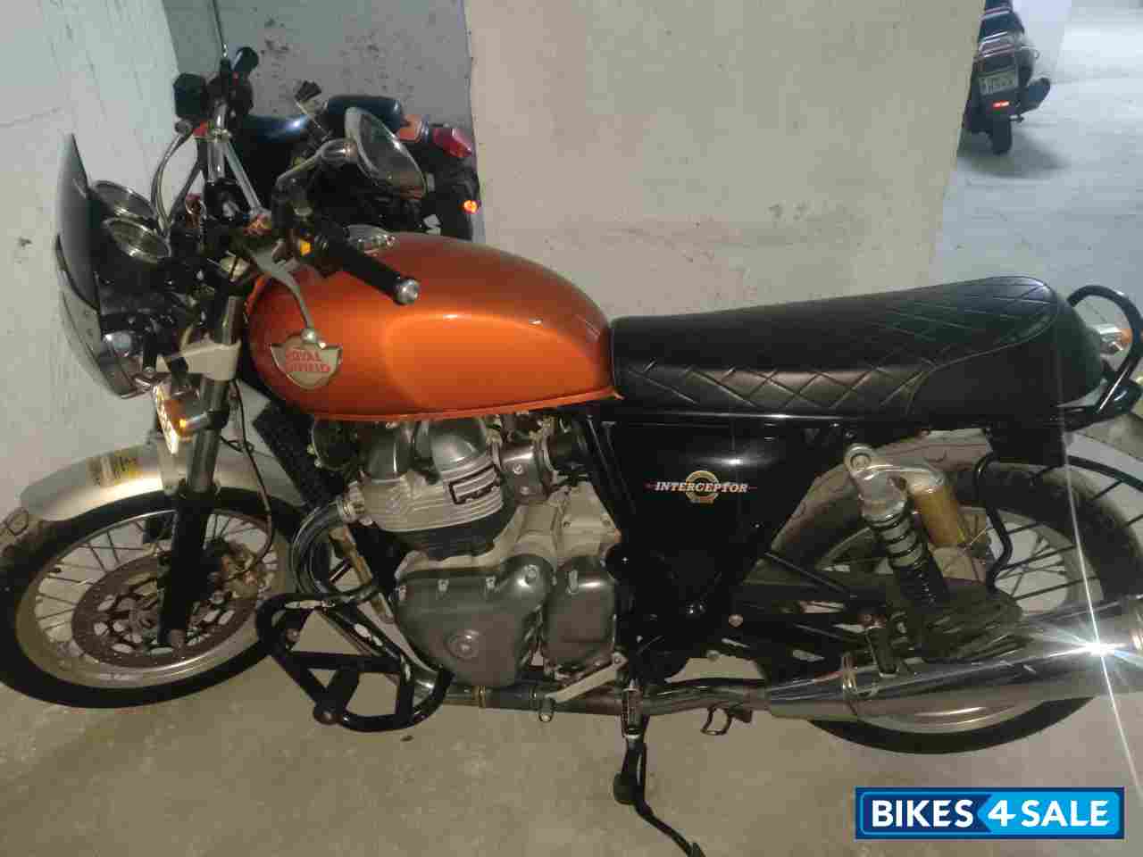 Orange Crush Royal Enfield Interceptor 650 Twin