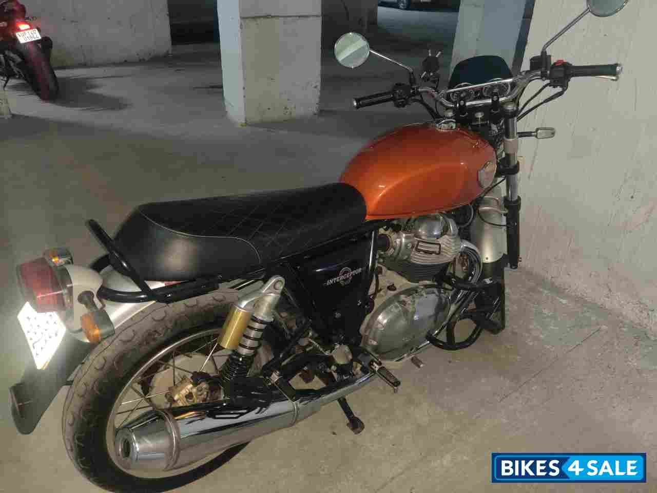 Orange Crush Royal Enfield Interceptor 650 Twin