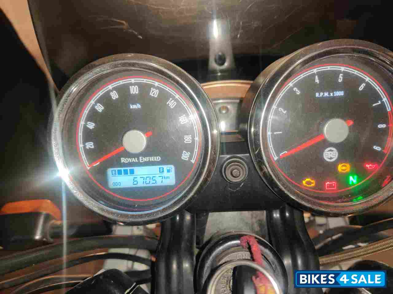 Orange Crush Royal Enfield Interceptor 650 Twin