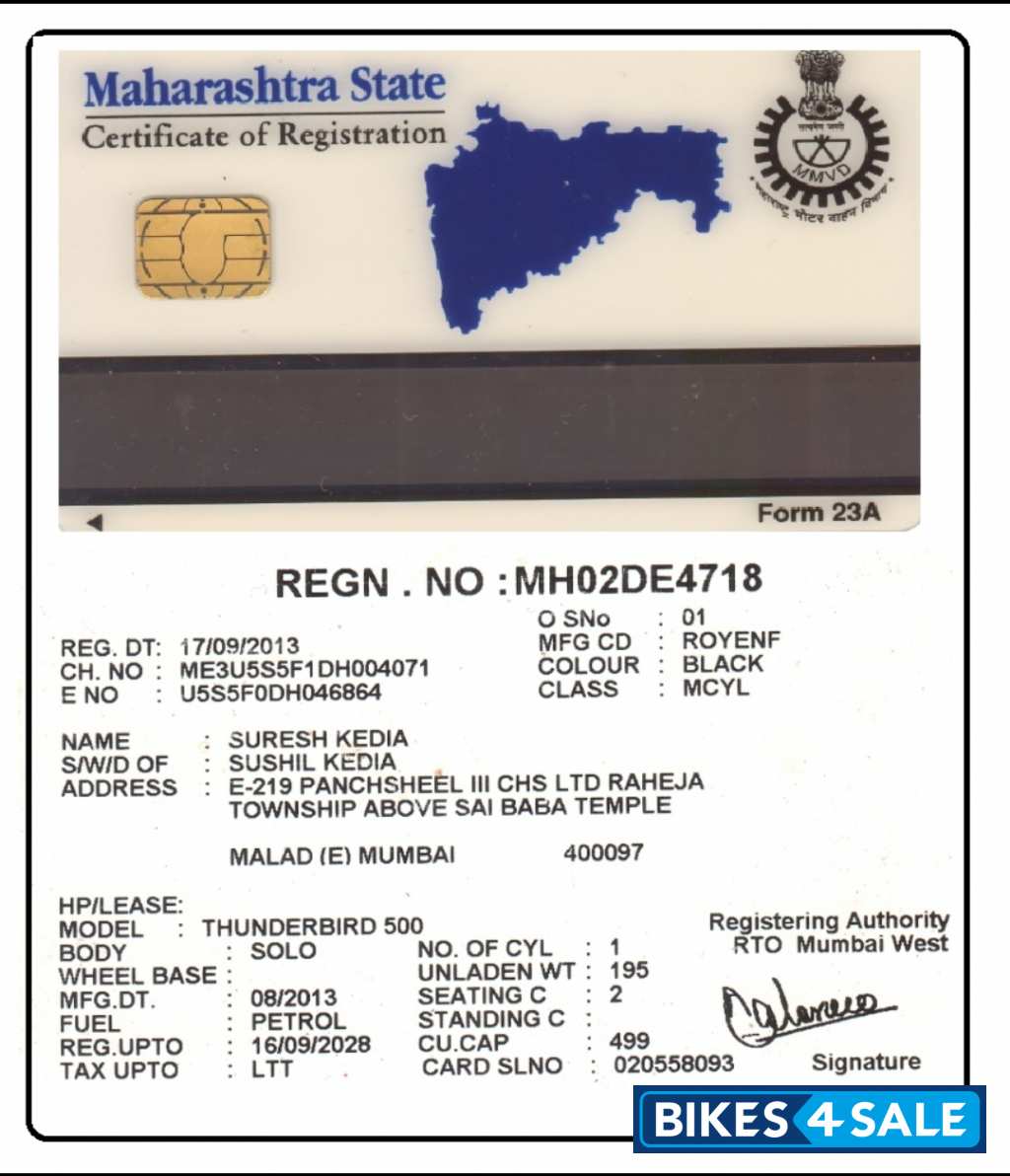 Royal Enfield Thunderbird 500