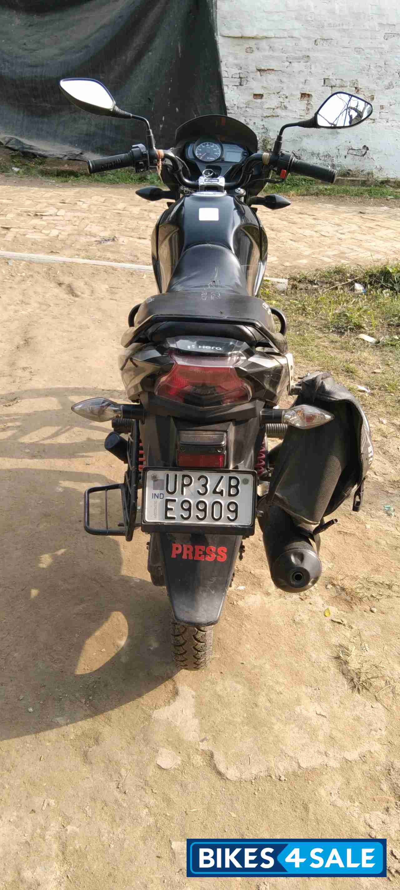 ब्लैक Hero Passion Pro BS6