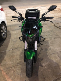 Green Bajaj Dominar 400 ABS BS6