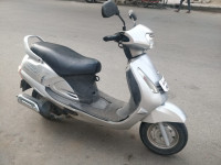 Metallic Silver Mahindra Duro DZ