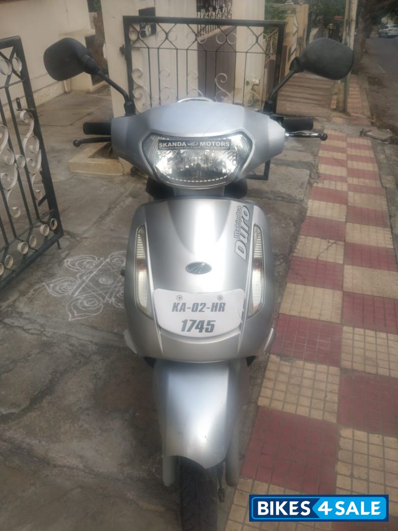 Metallic Silver Mahindra Duro DZ