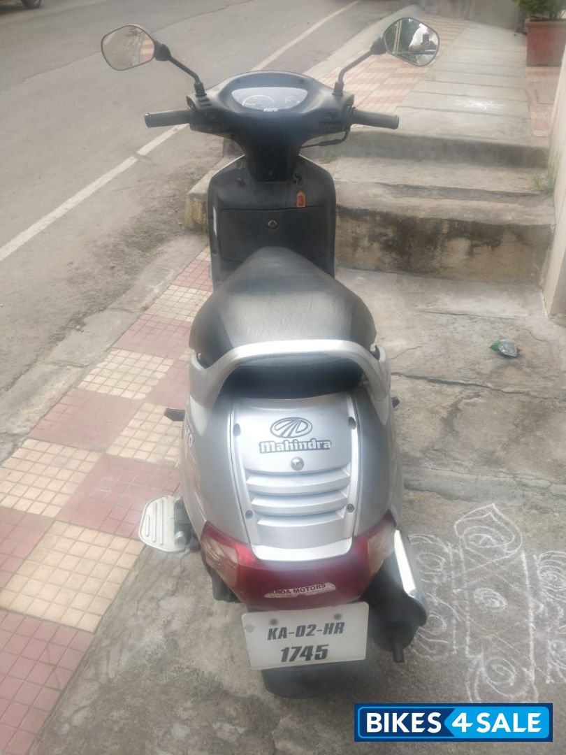 Metallic Silver Mahindra Duro DZ