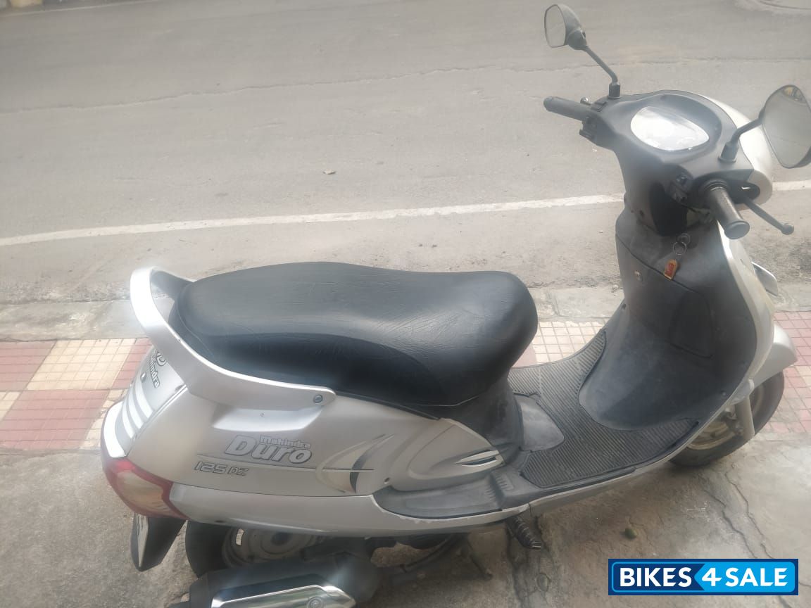 Metallic Silver Mahindra Duro DZ