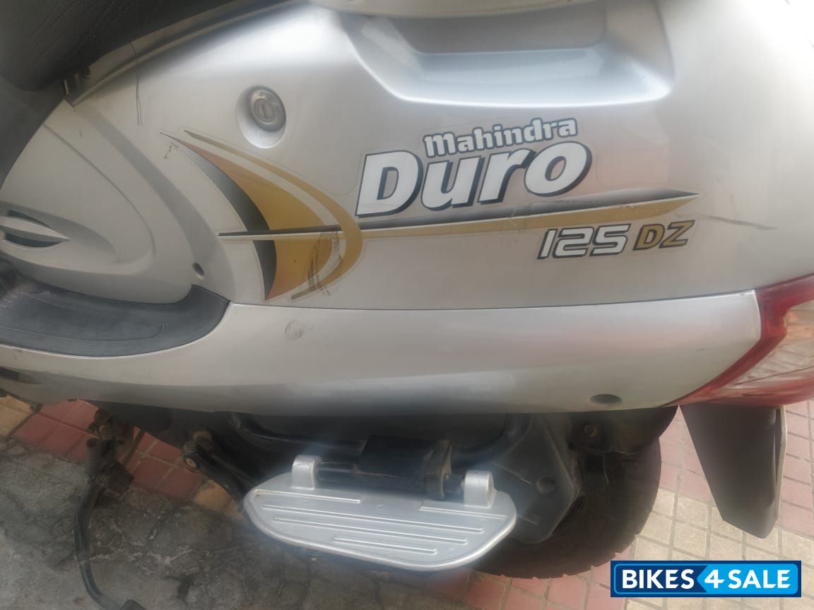 Metallic Silver Mahindra Duro DZ