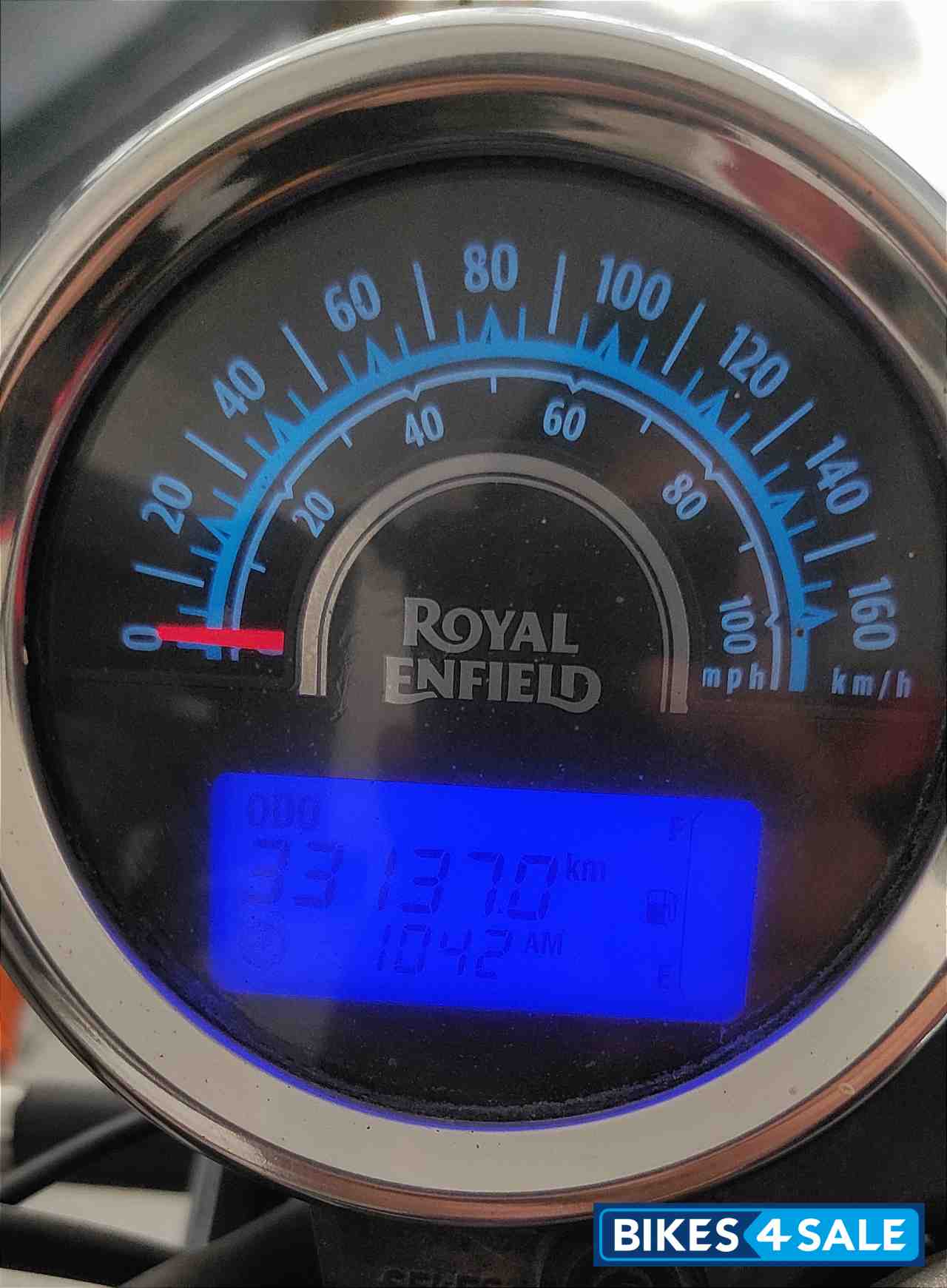 Matt Black Royal Enfield Thunderbird TwinSpark 350