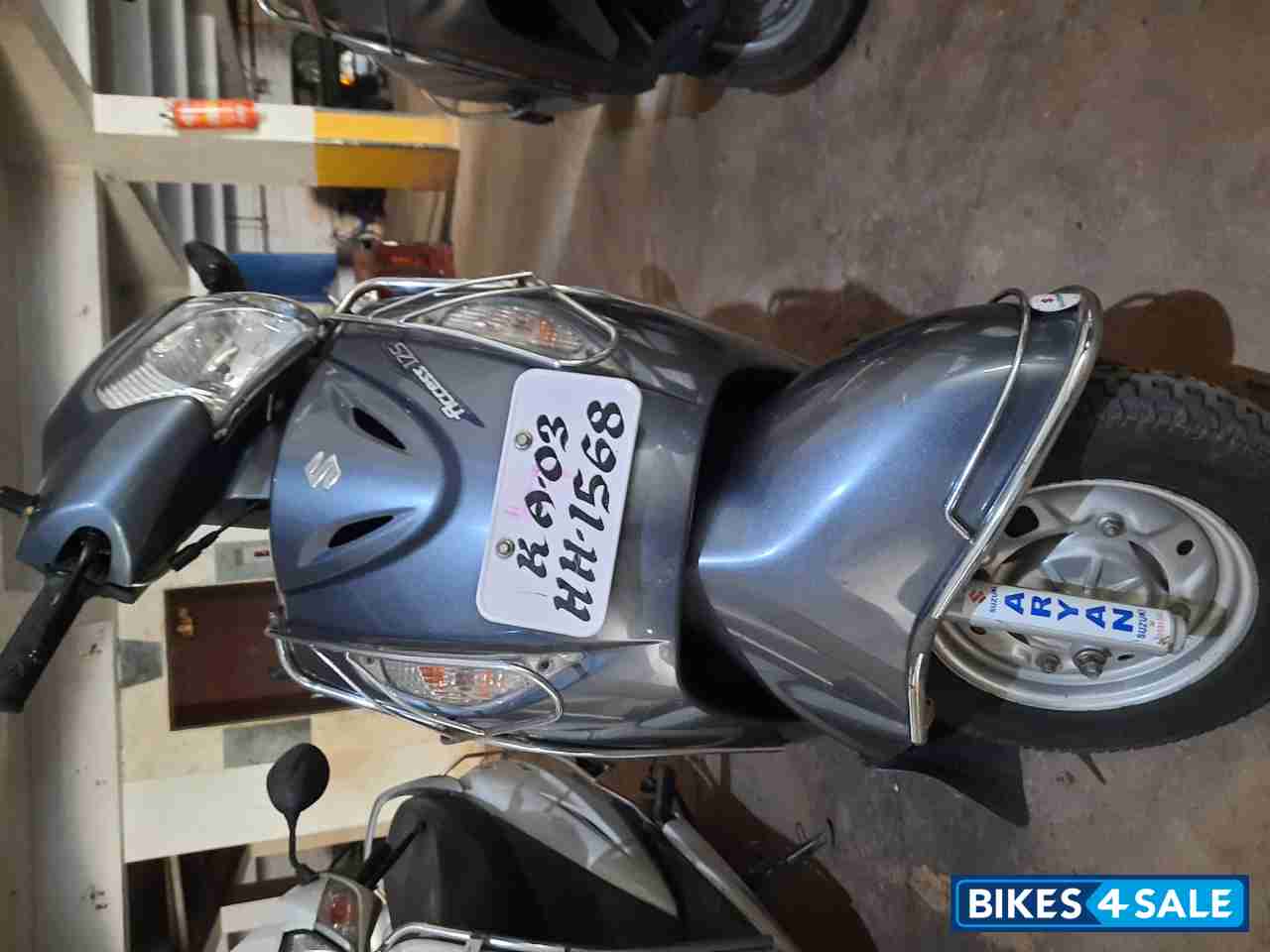 Gray Blue Suzuki Access 125