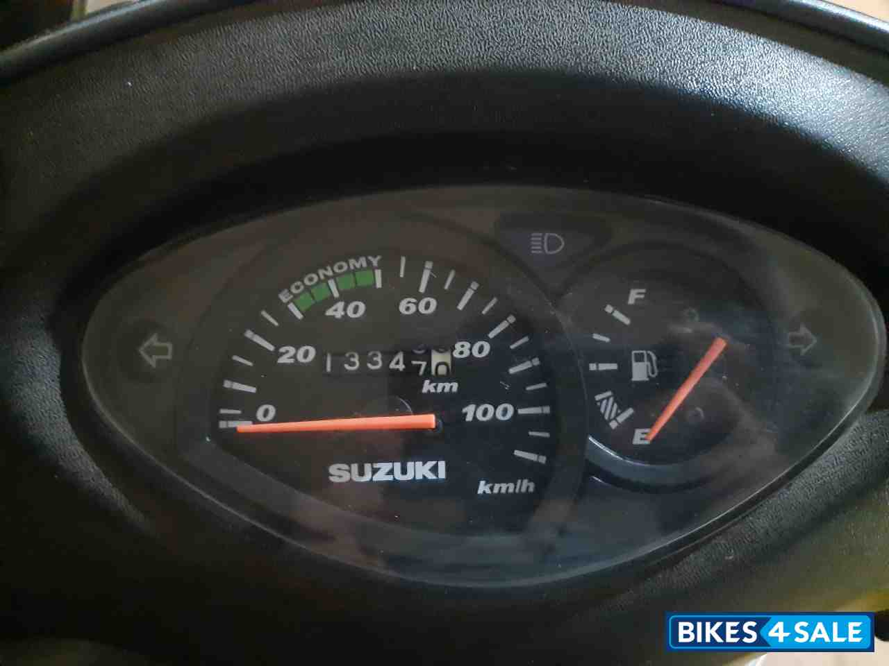 Gray Blue Suzuki Access 125