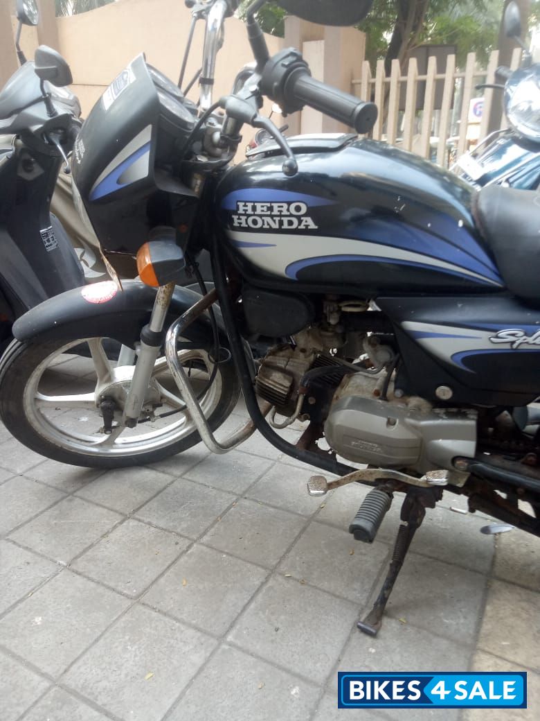 Blue & Black Hero Splendor