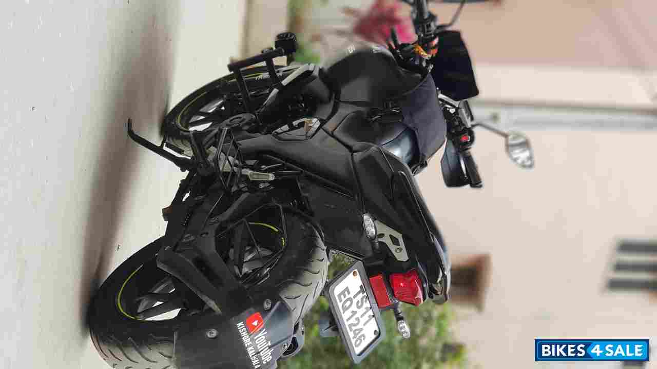 Matte Black Yamaha FZ-S FI V3