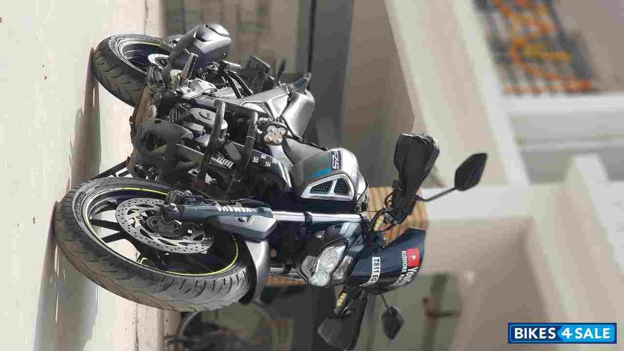 Matte Black Yamaha FZ-S FI V3