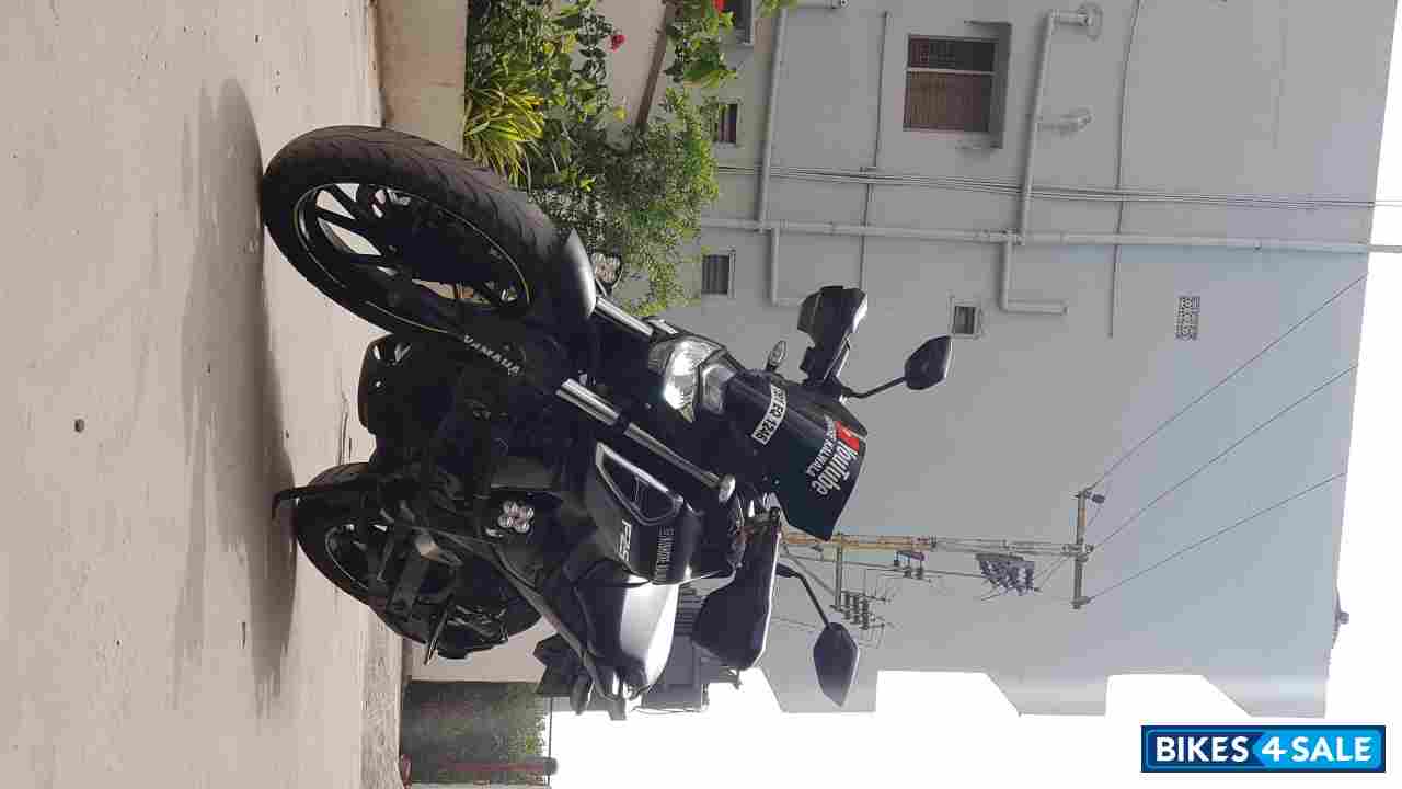 Matte Black Yamaha FZ-S FI V3