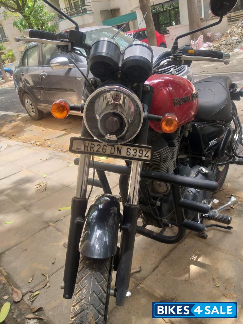 Red Royal Enfield Thunderbird X 350