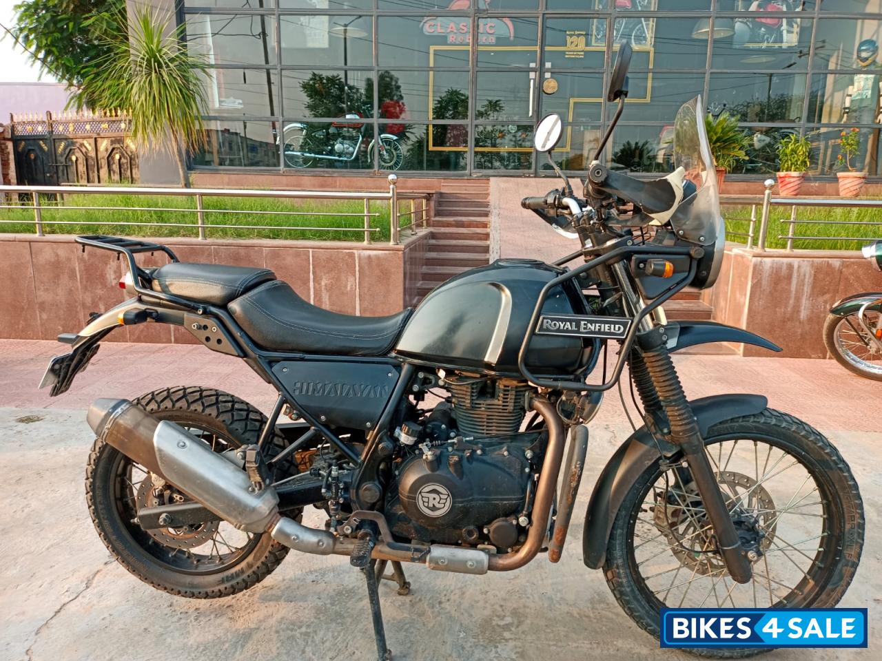 Black Royal Enfield Himalayan