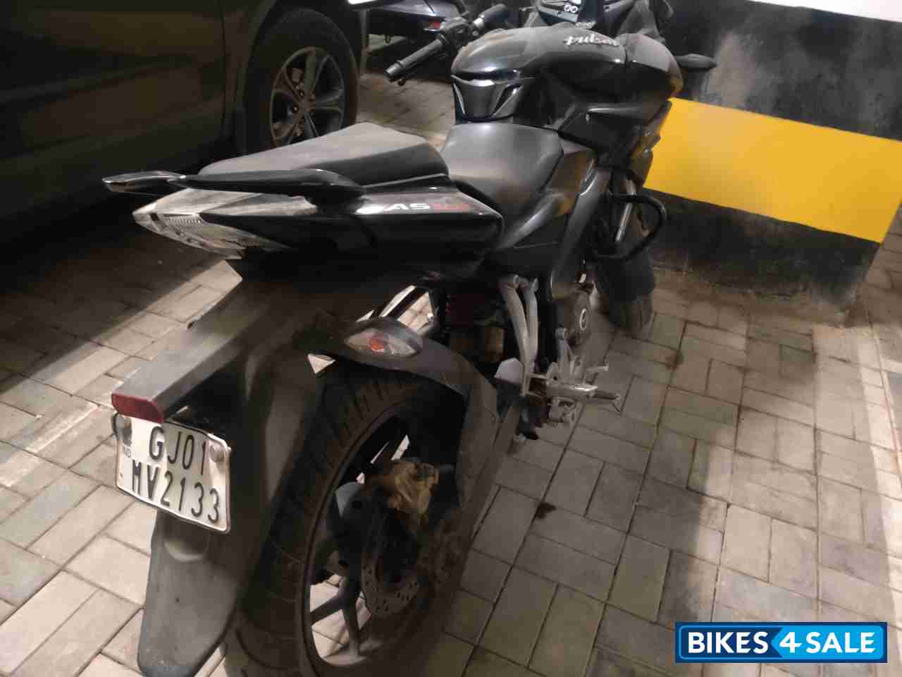 Black Bajaj Pulsar AS 200